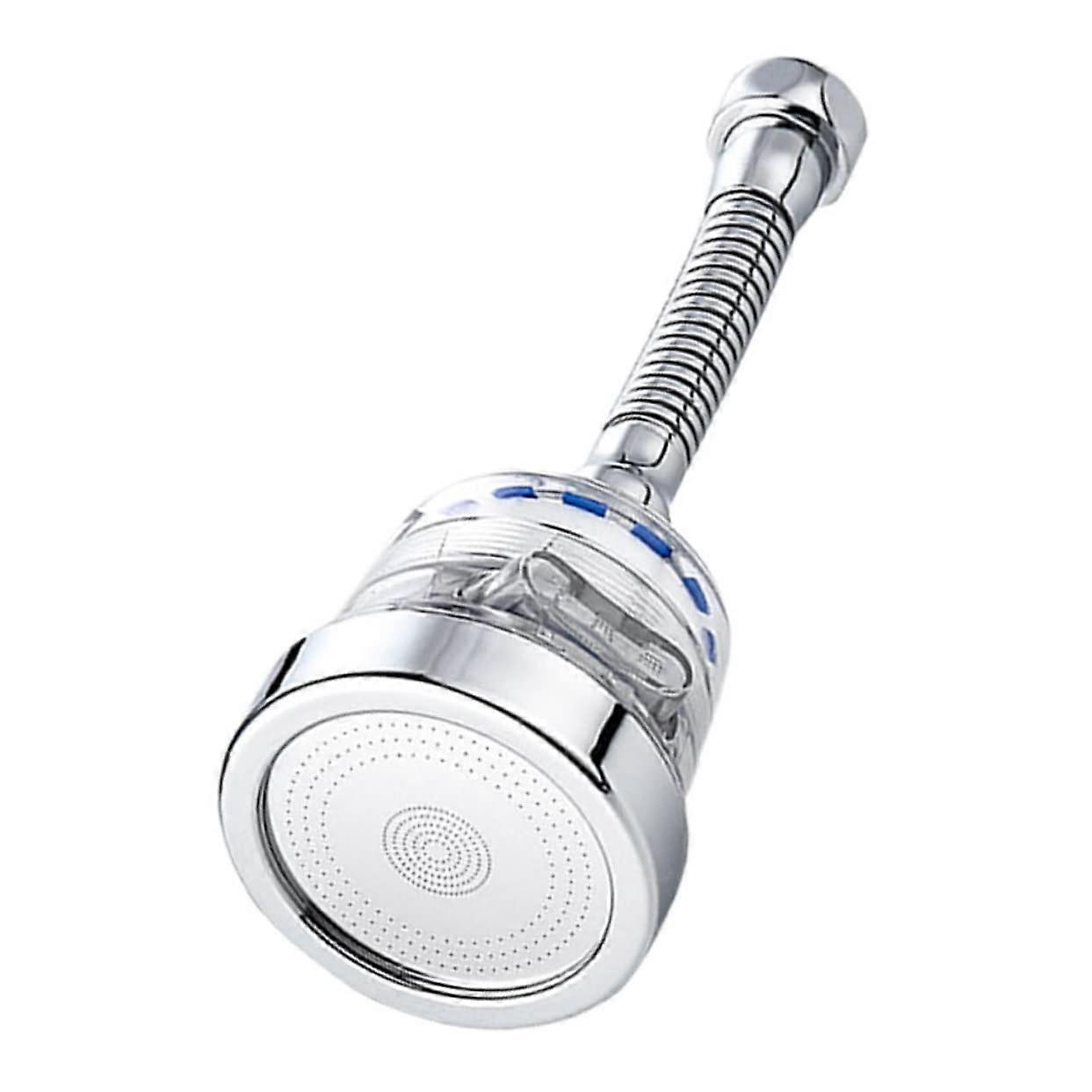 Kitchen faucet filter with swivel design for sink, silver color