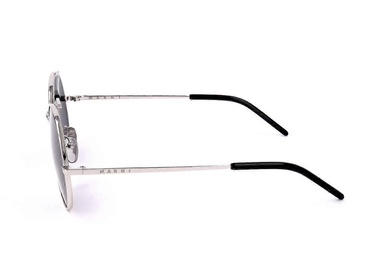 Authentic MARNI ME109S Sunglasses – Palladium 028 (Silver/Brown) Marni Sunglasses & Sunglasses Accessories for Women for sale  main image 2