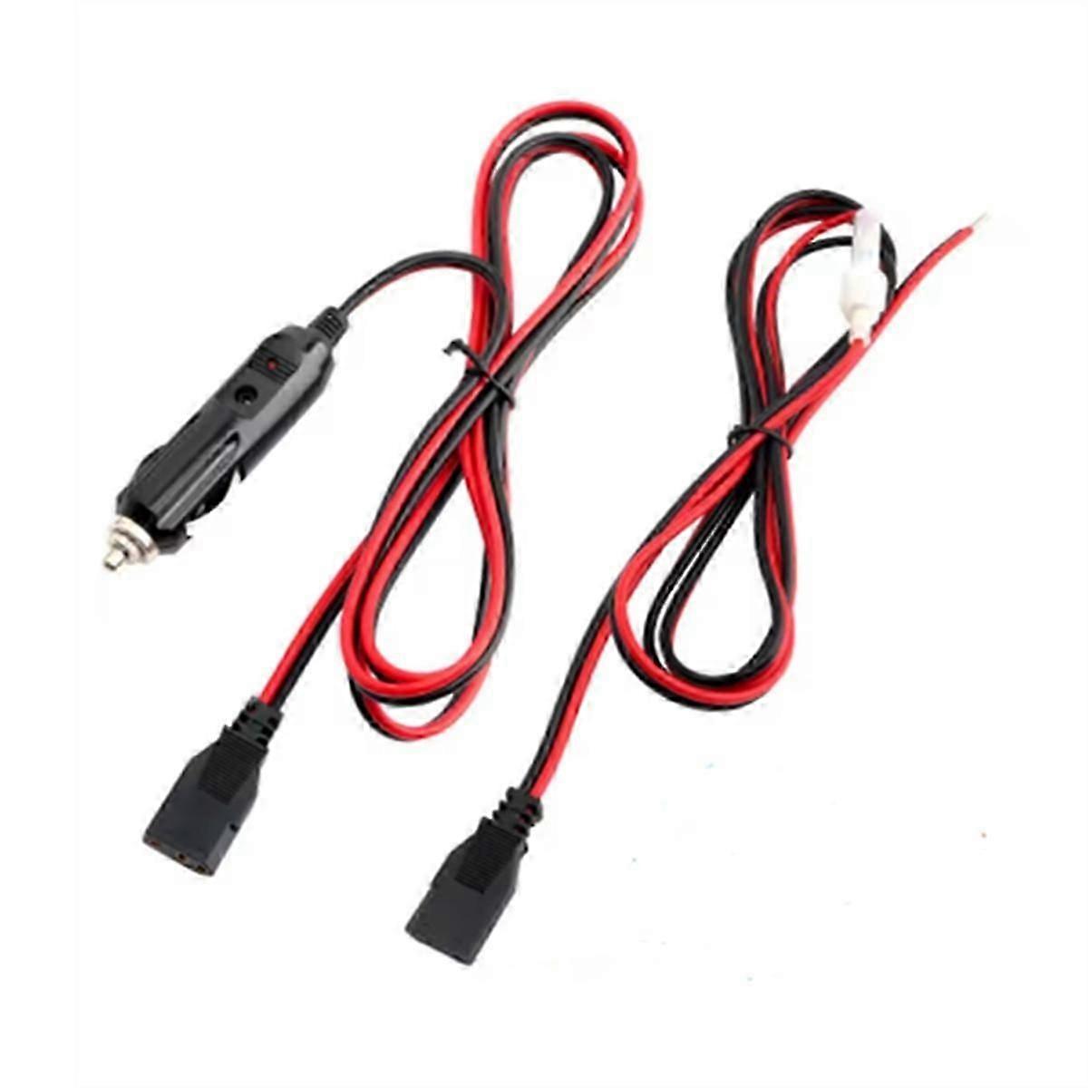 CB Radio Power Cord 3Pin Plug Cable 2-Wire with 12V 15A Radio Accessories Lighter for 880FM/PC78LTX