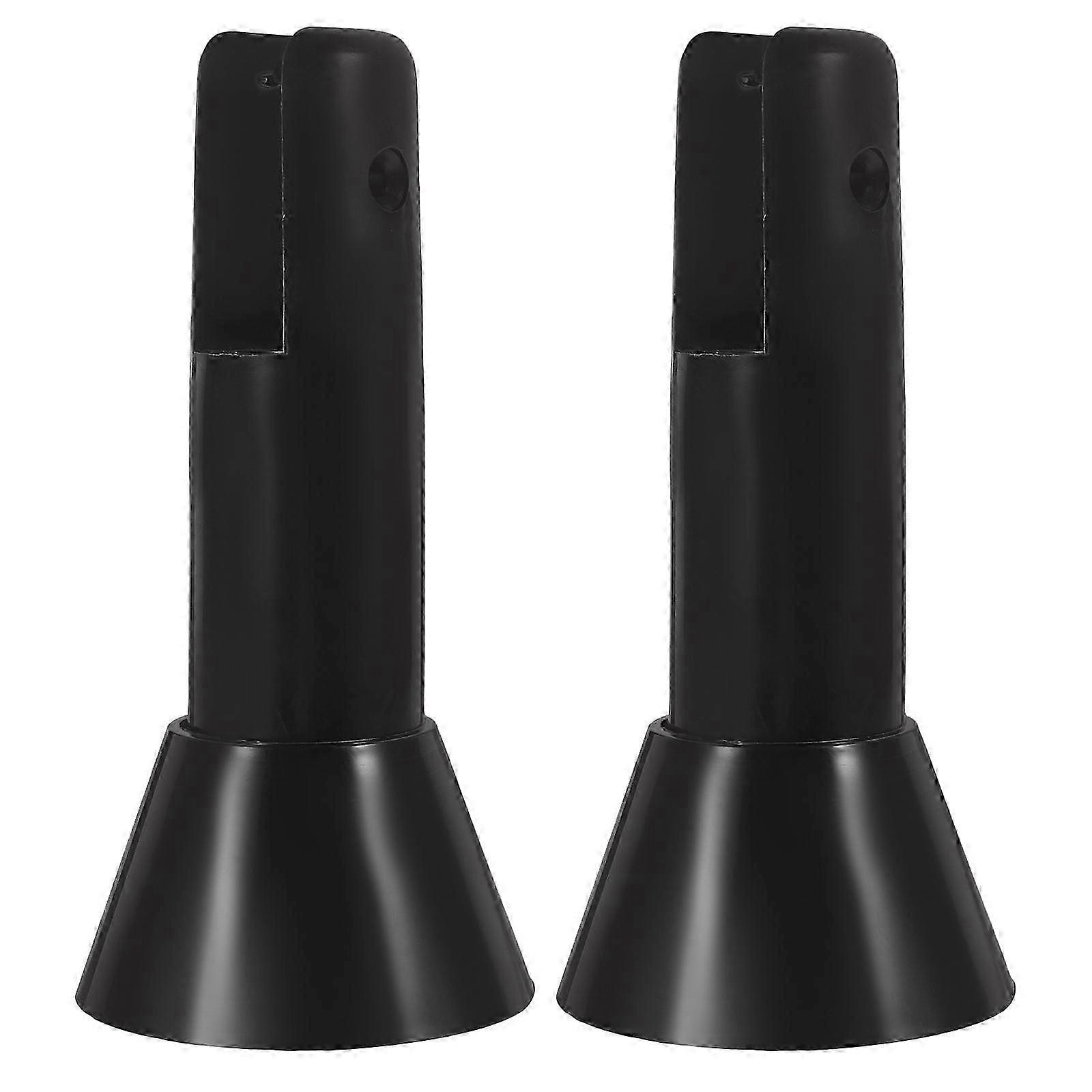 2pcs Toilet Partition Accessories Toilet Room Plastic Partition Support Holder Adjustable Partition Foot