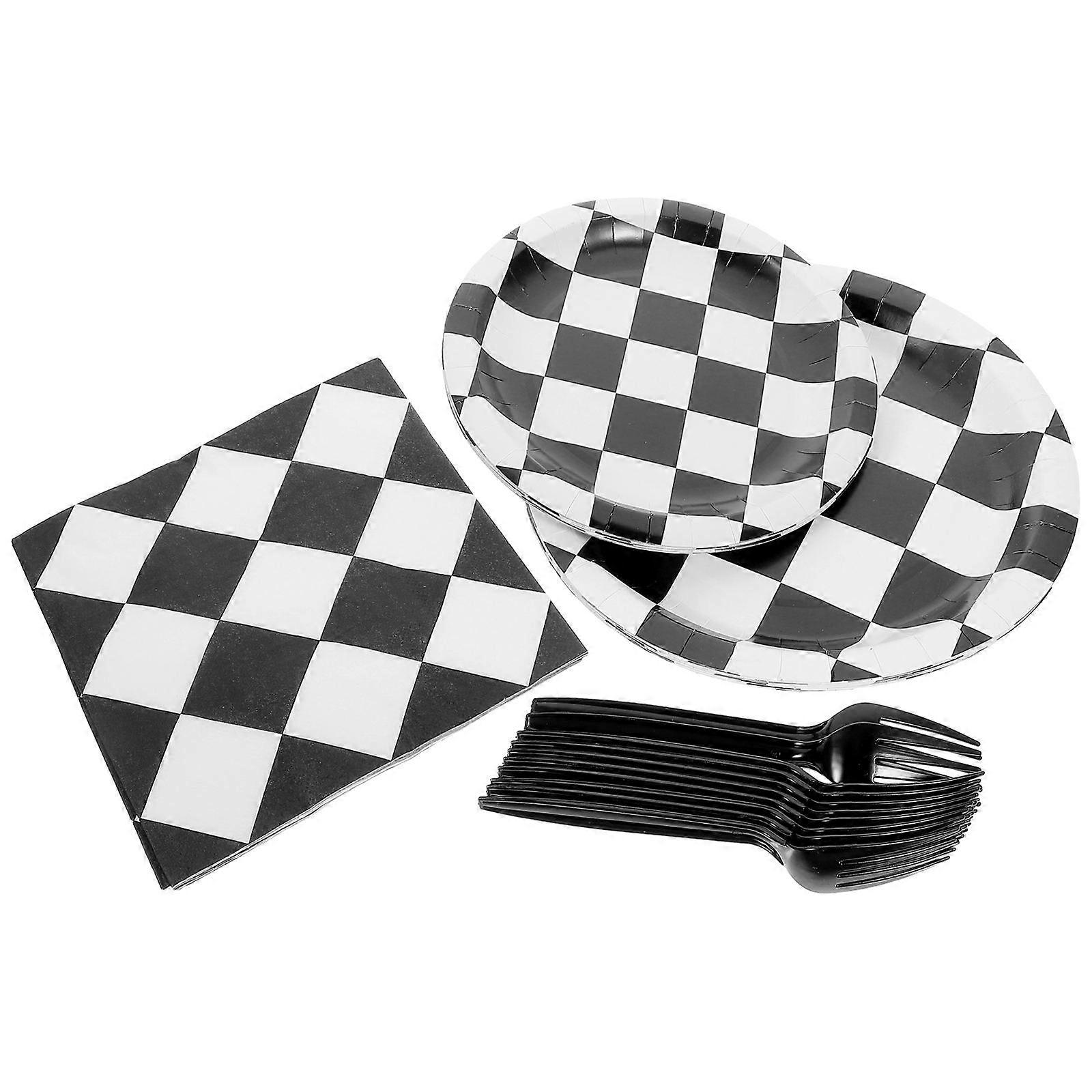 Racing Themed Napkin Set for Birthday Celebration Versatile Design 40Pcs