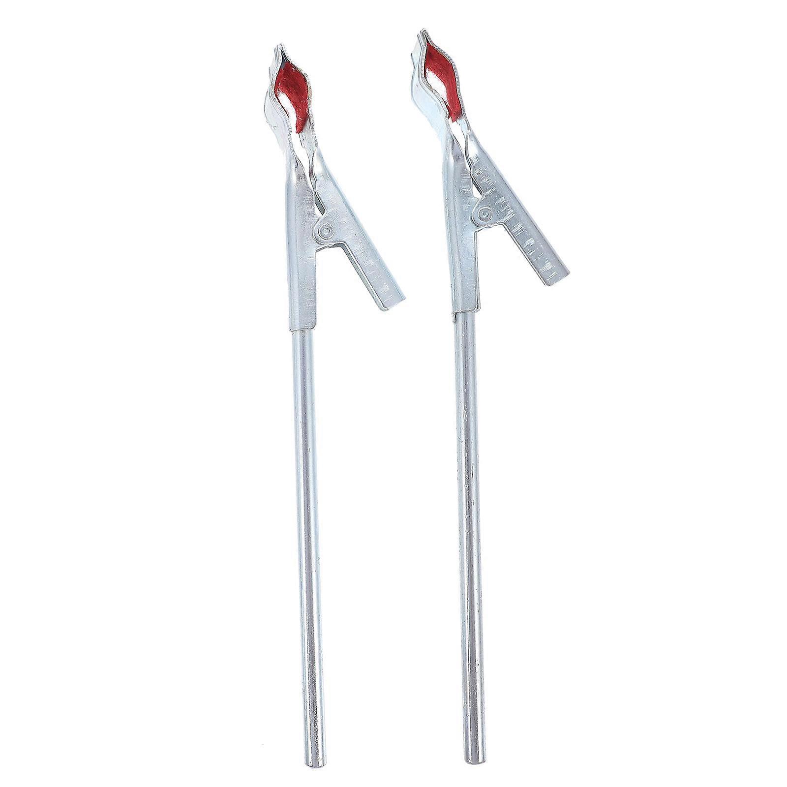 Iron Test Tube Clamps Anti-slip Laboratory Tools for Experiment Use 2pcs