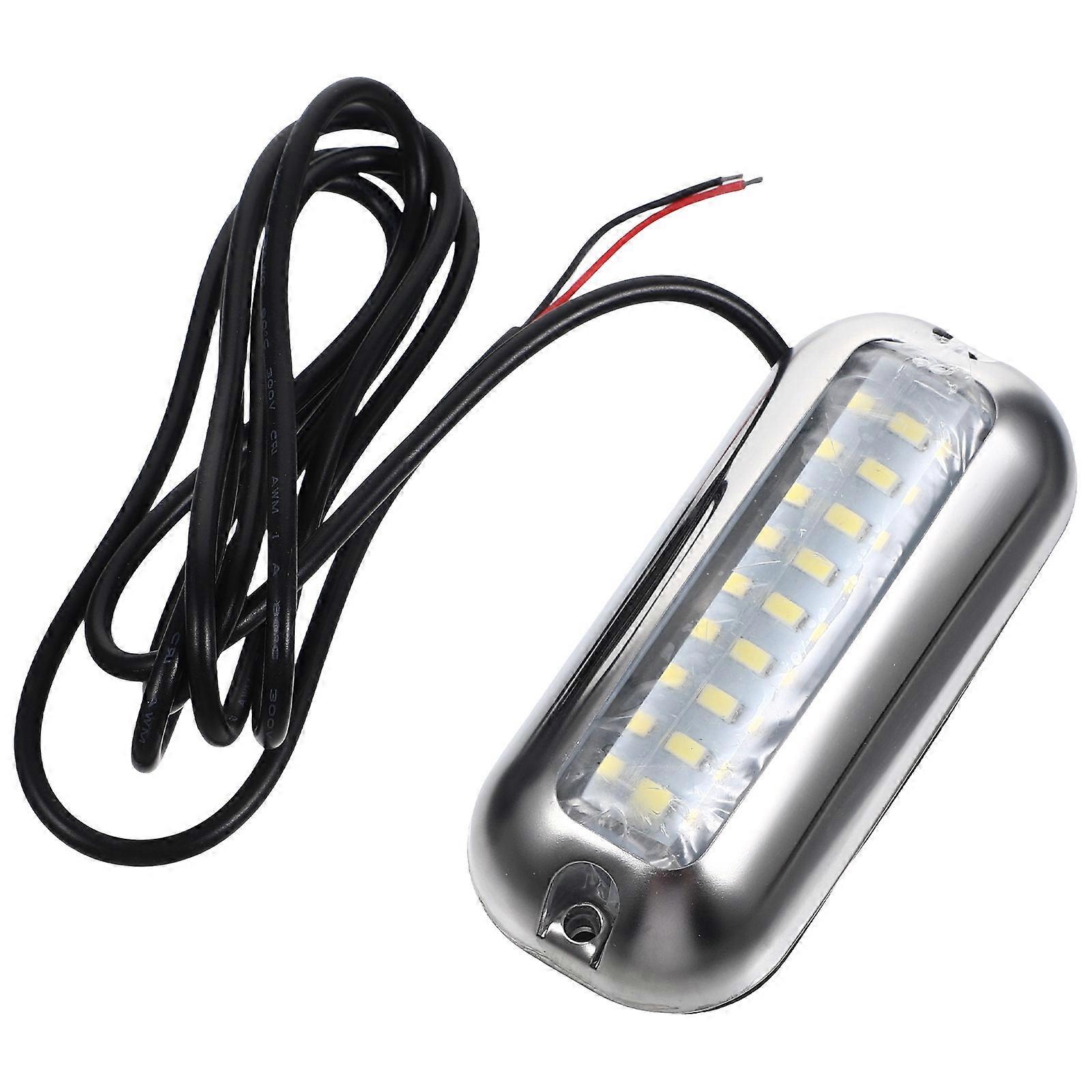 Aquatic Led Light Underwater Lighting Fish Tank Lamp 3.5X1.6X0.9In For Aquarium Enthusiasts 1Set