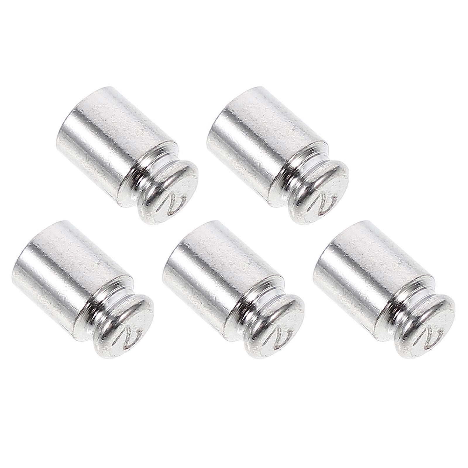 Calibration Weights For Scales 5Pcs Balance Weight For Laboratory Teaching Instrument 1.4X0.8X0.8Cm Polished Surface