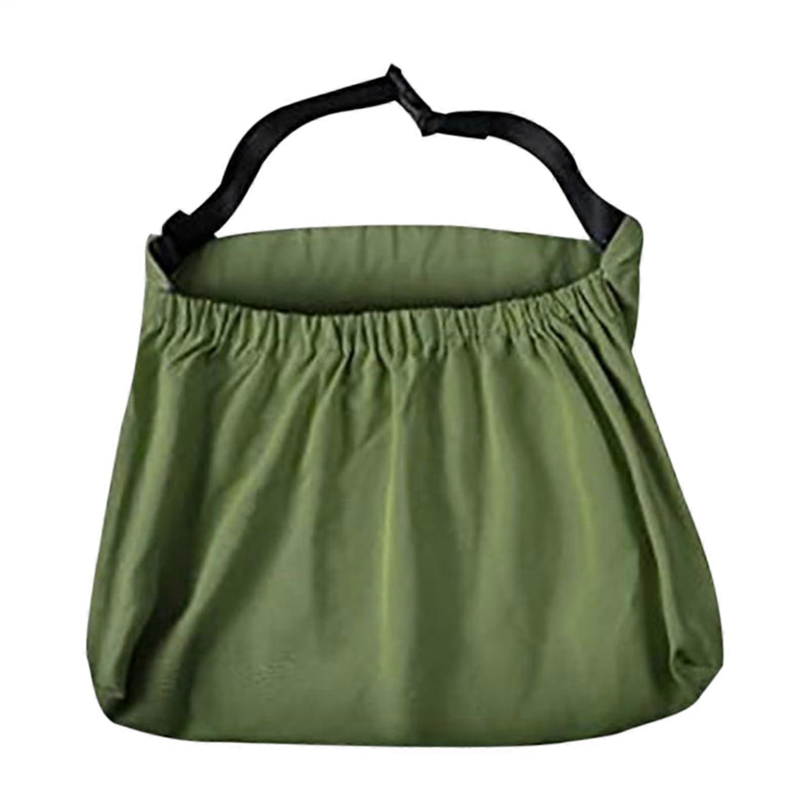 Garden Tool Belt, Garden Apron | Adjustable Canvas Utility Waist Bag with Pockets | Breathable Army Green Workwear Storage