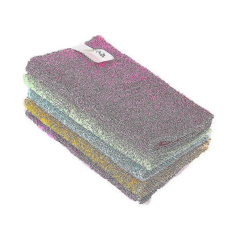 Kitchen Cleaning Cloth, Microfiber, Strong Decontamination(12 Pieces)(kui)