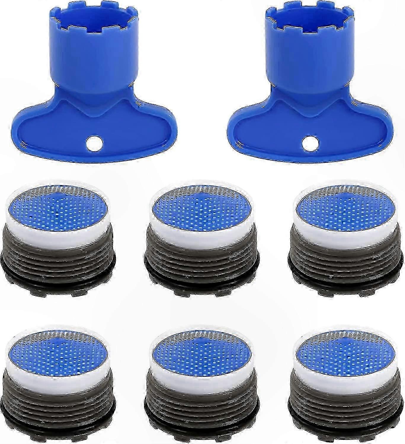 8-Piece Aerator Set with Wrench for Faucets