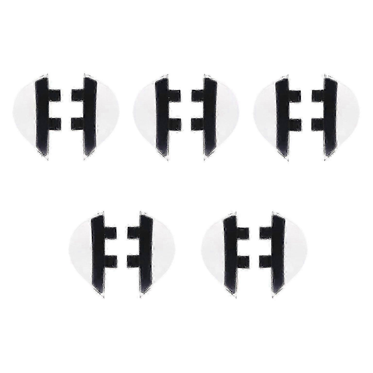 10 Pairs Silicone Nose Pads for Glasses - Comfortable Plug-in Type Eyeglasses