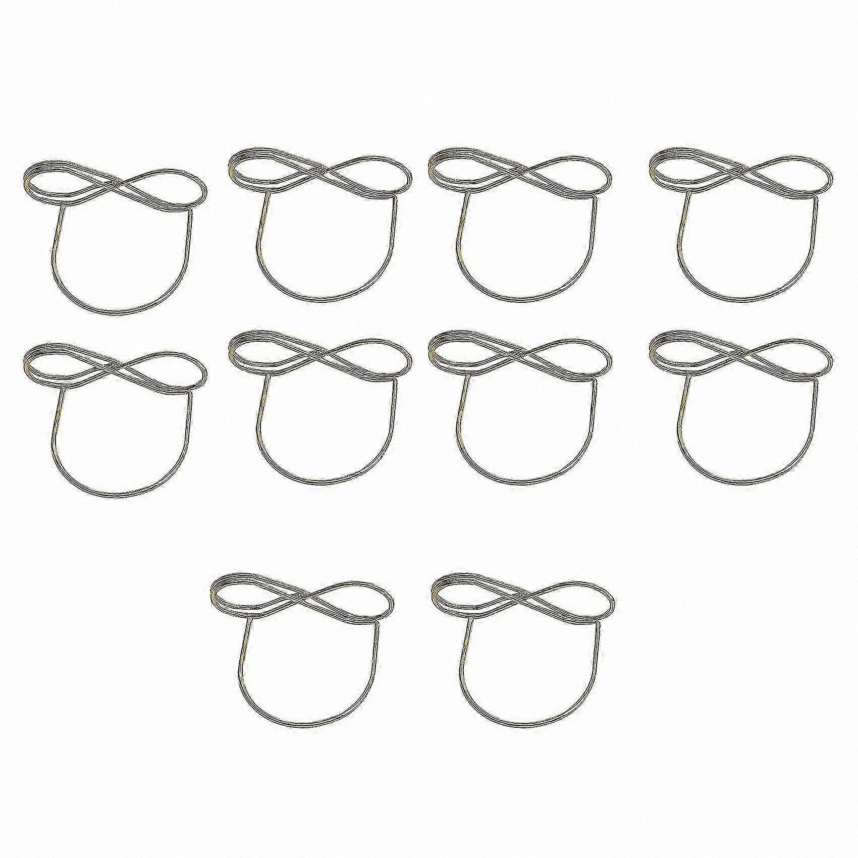 20-Pack Bow-Shaped Metal Stands for Table Numbers and Place Cards
