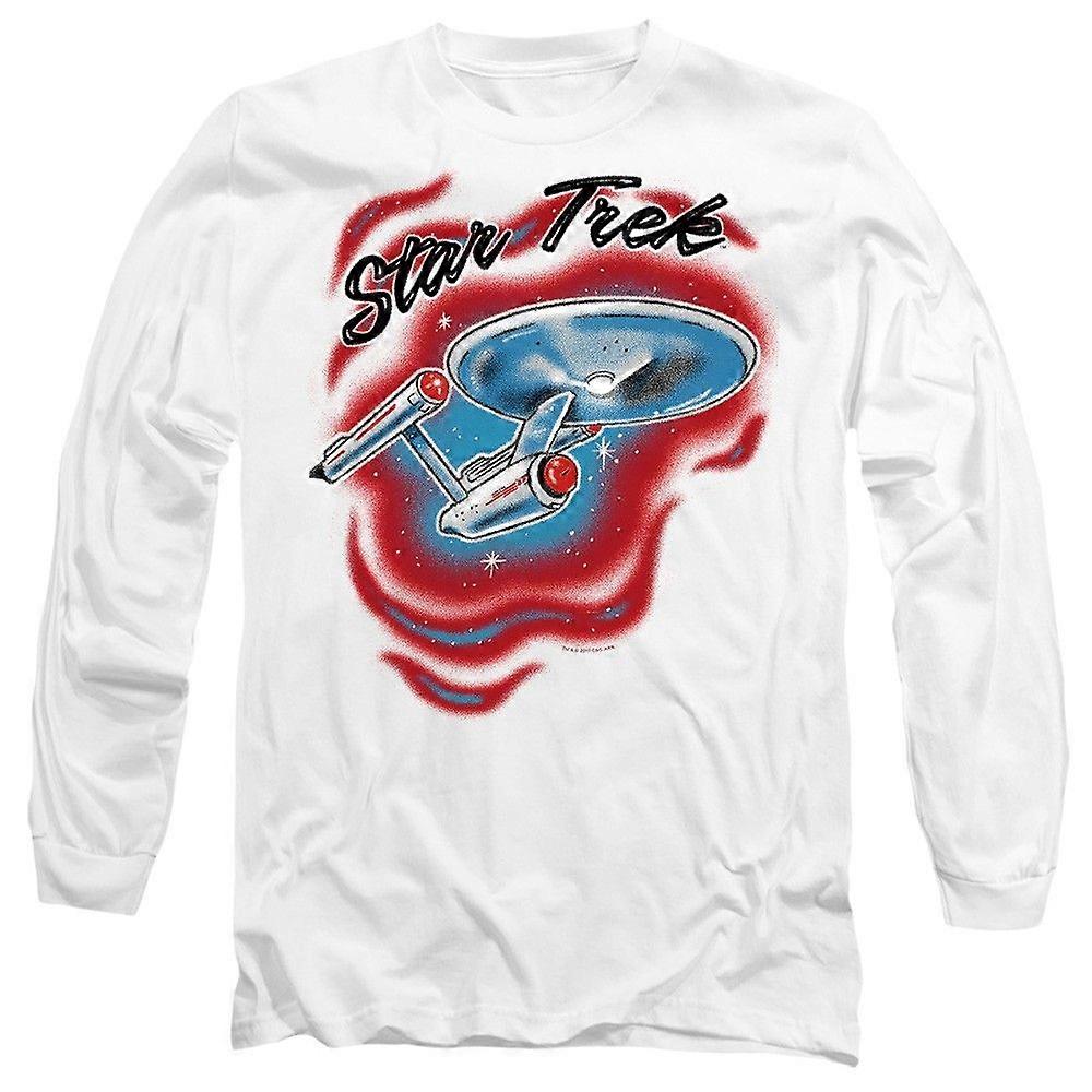 Star Trek Trek Airbrush Long Sleeve T-Shirt TTXX1406