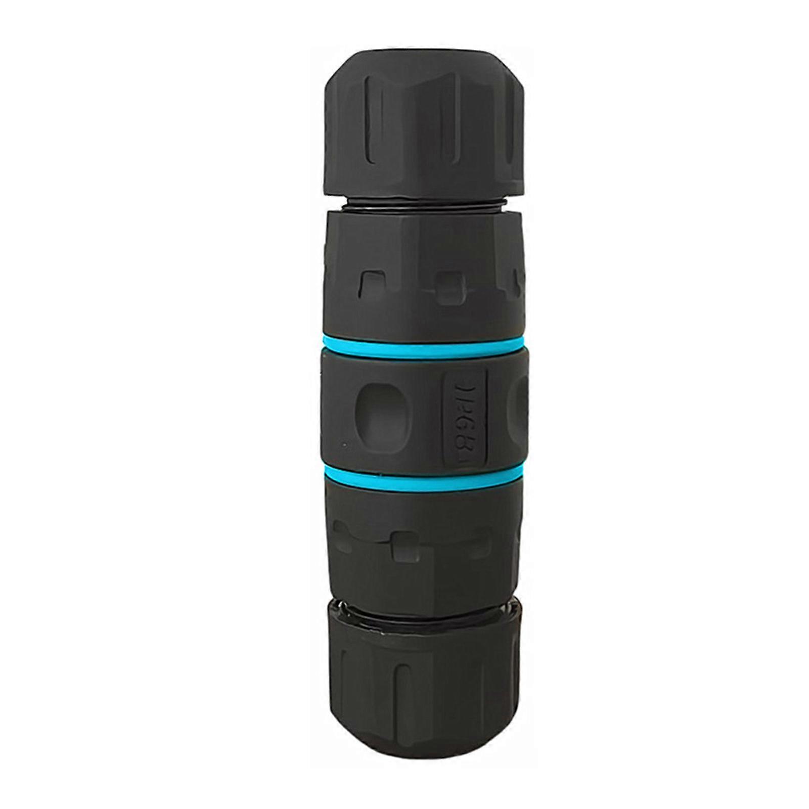 IP68 Protected RJ45 Coupler CAT6 Shielded Female Networking Patch M20 Locking For Outdoor Ethernet Connector Multicolor