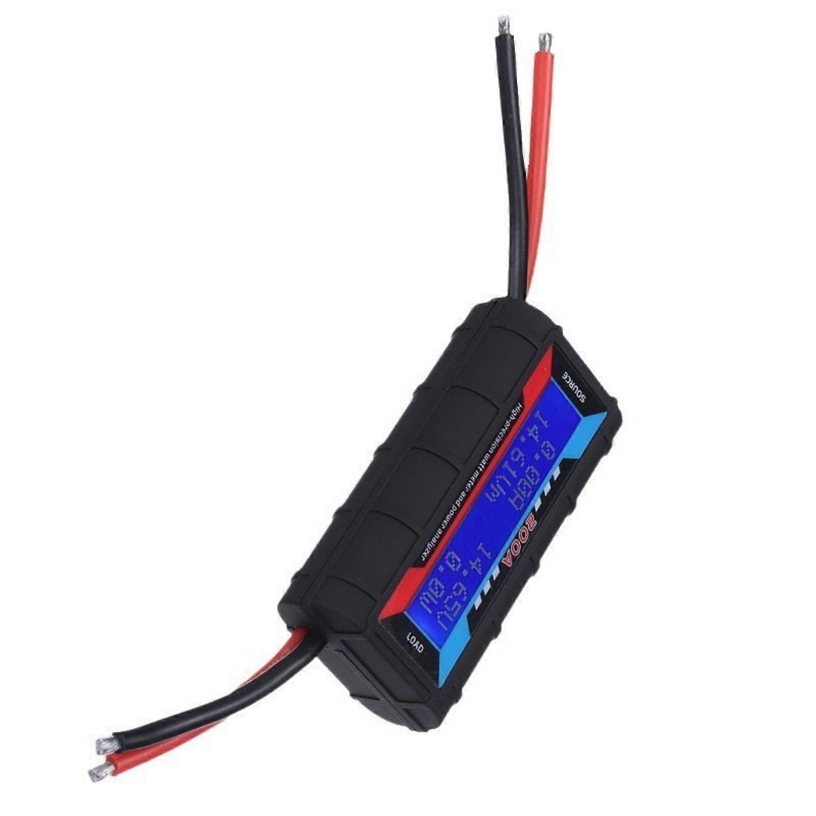 200A Battery Monitor Power Analyzers with Fast Power Calculation & Storage for Performances Comparison And Analysis Multicolor