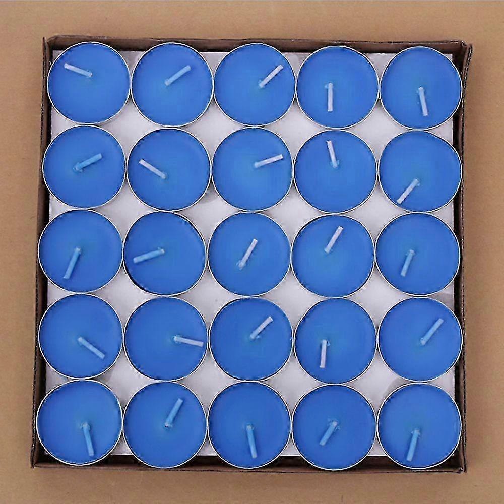 Unscented Tea Light Candles, 50 Count for Events, Decor, and Ambiance Creation
