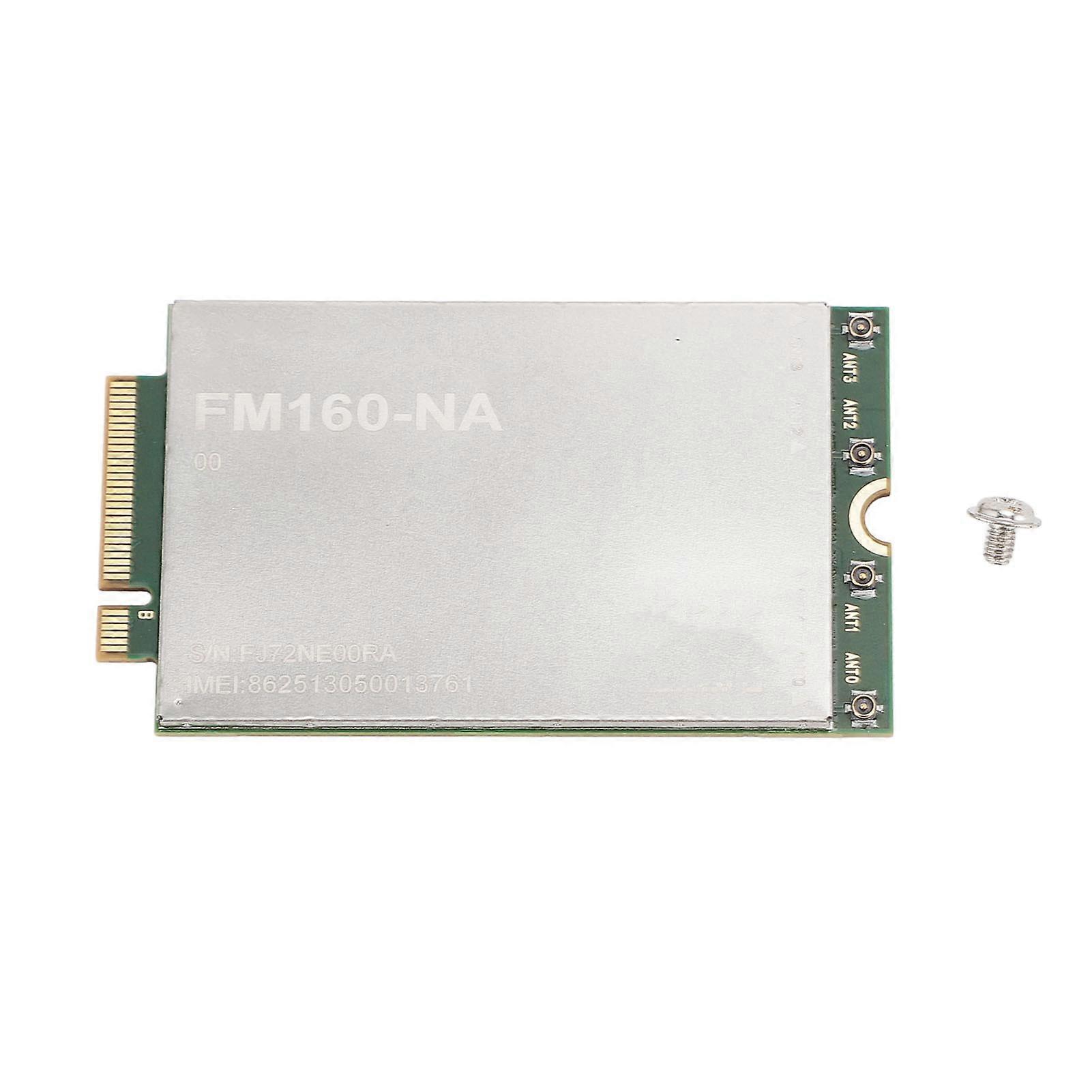 NR Sub6 5G Network Card Module M.2 Adapter High Data Throughput 4 Antenna Interfaces