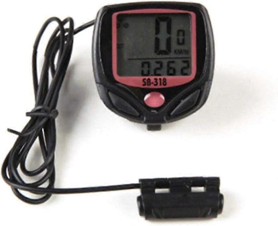 Bike Speedometer, Calculate Bike Speed with Waterproof Speedometer with Stylish LCD Display