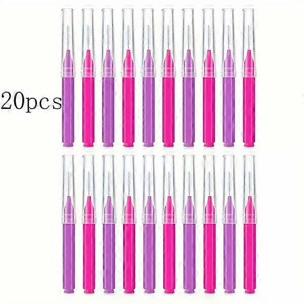 Eyebrow brush set, 10/20 pcs, multi-purpose design for practical use