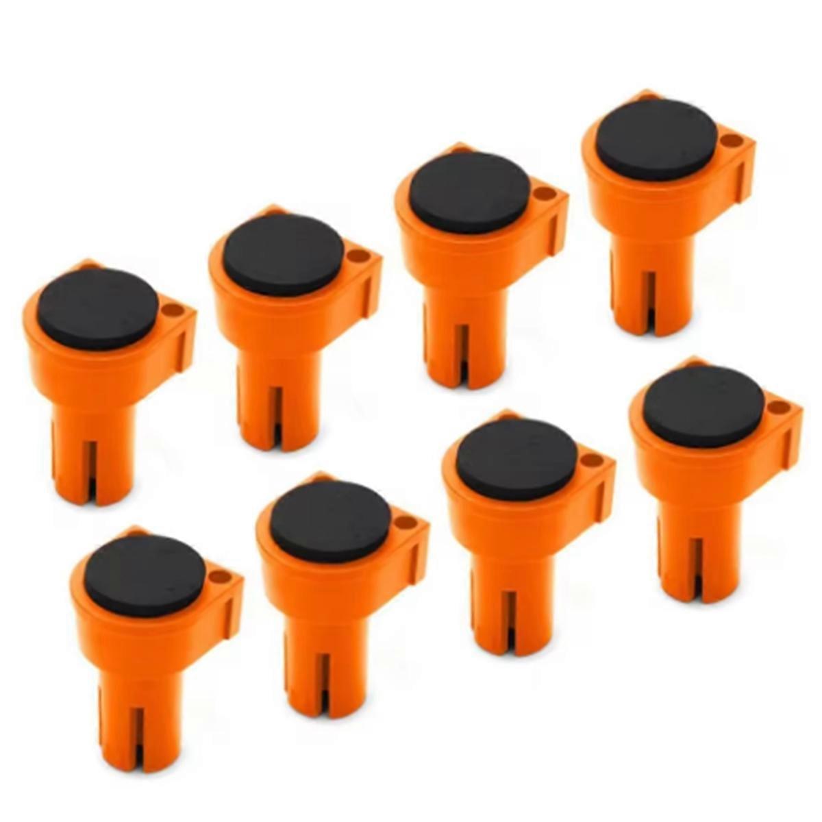 8 Pcs Workbench Tenon Stopper Used for 20mm Hole Desktop Clip