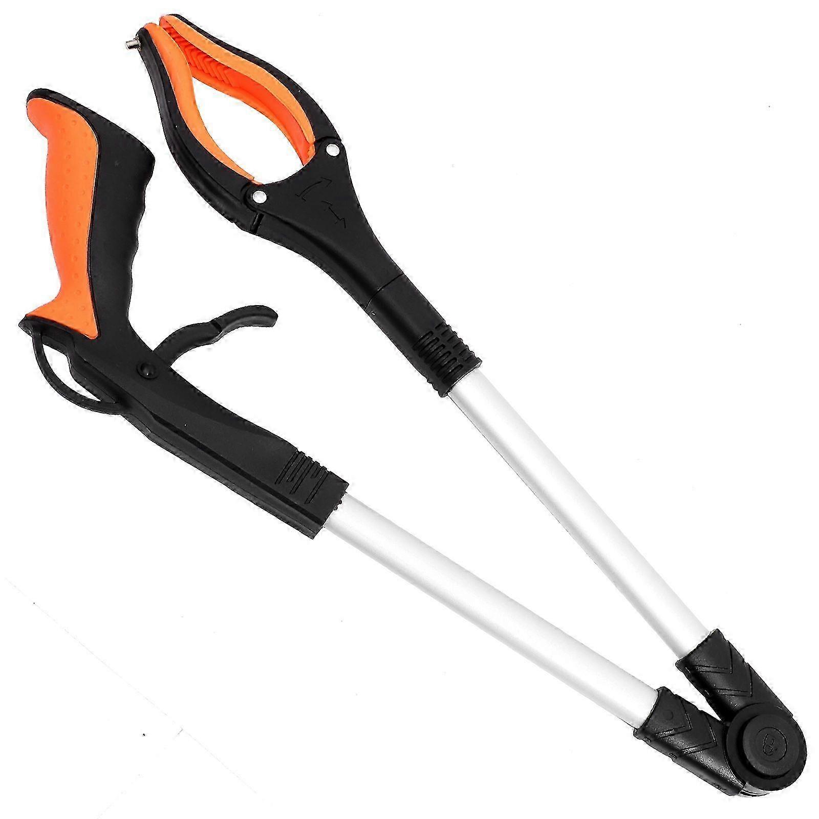 Foldable Grabber Tool, Litter Picker, Trash Grabber, Folding Pickup Tool, Multi-Style, 80x9.5x3cm