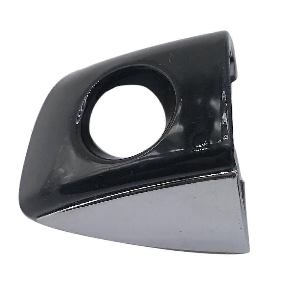 Black Silver Front Left Door Handle Key Hole Cover Cap for - A6/S6 A7 Sportback A8/S8 4H1837879