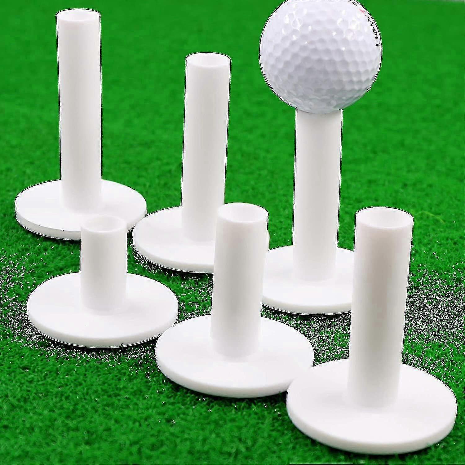 Premium Rubber Golf Tees 5-pack (pack assorti)