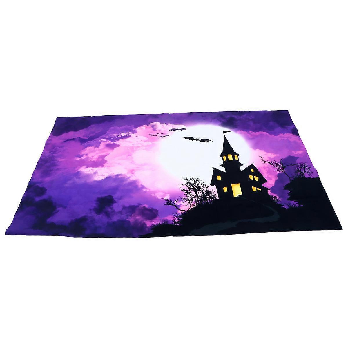 Event Organizers Halloween Photo Background Backdrop For Parties 140X90Cm Easy To Clean Durable Vinyl Technology 1Pcs