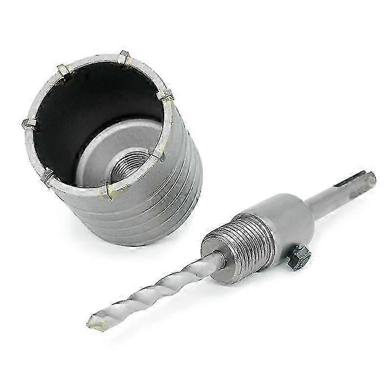 2025 Concrete Hole Saw, Brick, Stone, Masonry - Carbide Hole Saw With Adapter And Centering Bit 8x110mm - Concrete Core Drill