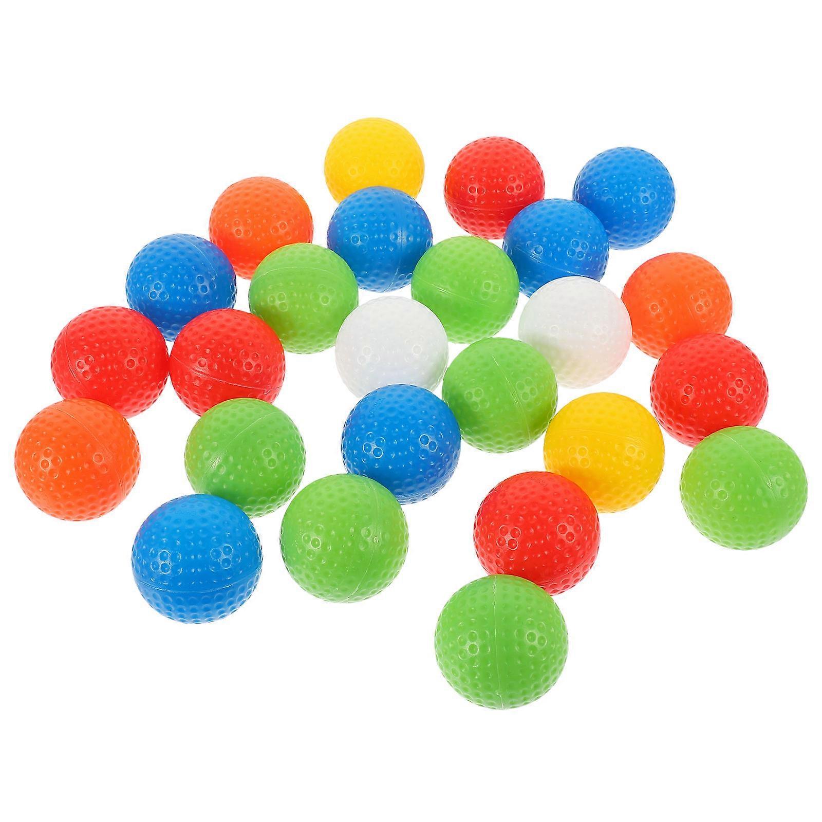 Golfing Balls Plastic Practice Balls for Home Training 36Pcs