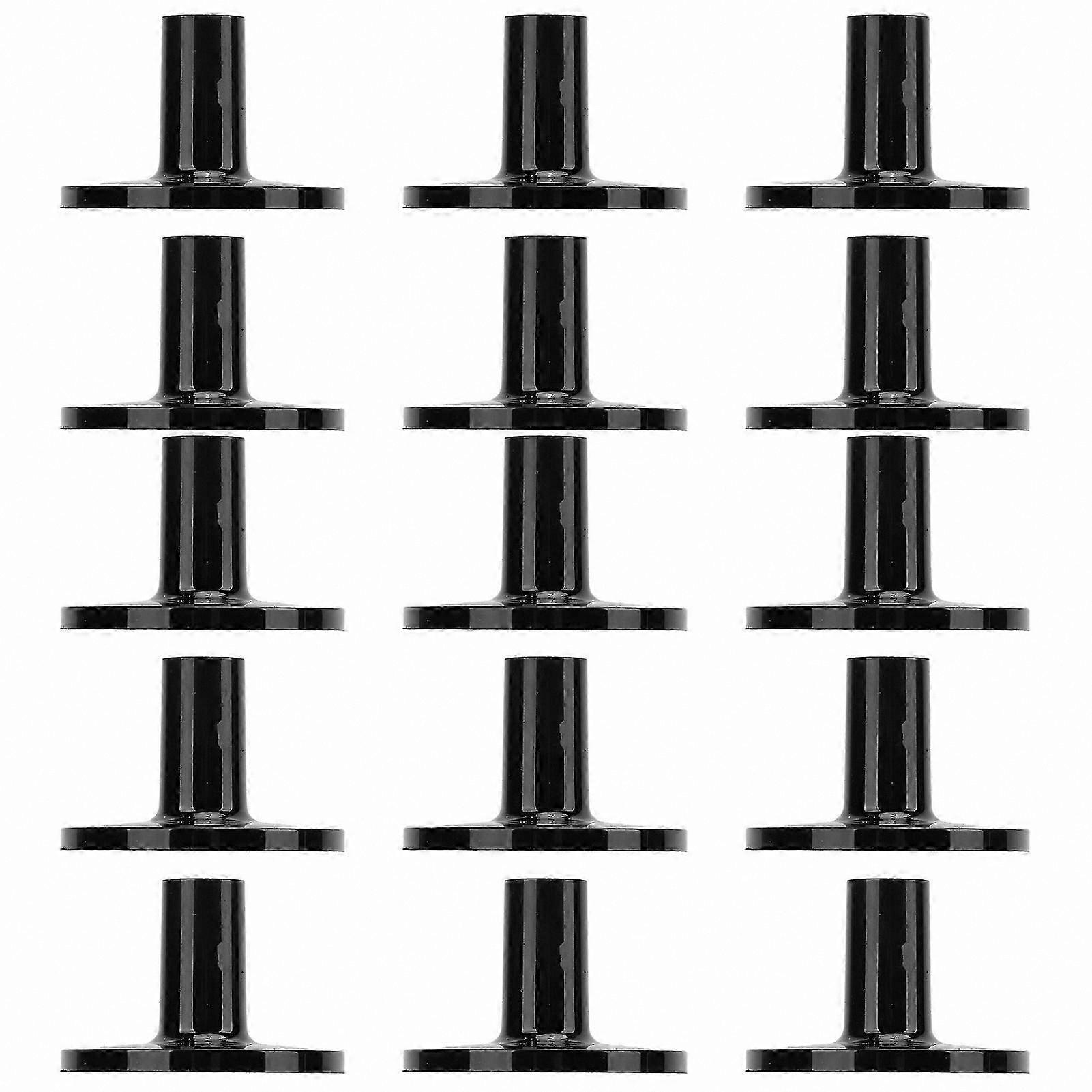 15-Pack Plastic Cymbal Sleeves for Drum Percussion Instruments Replacement Parts