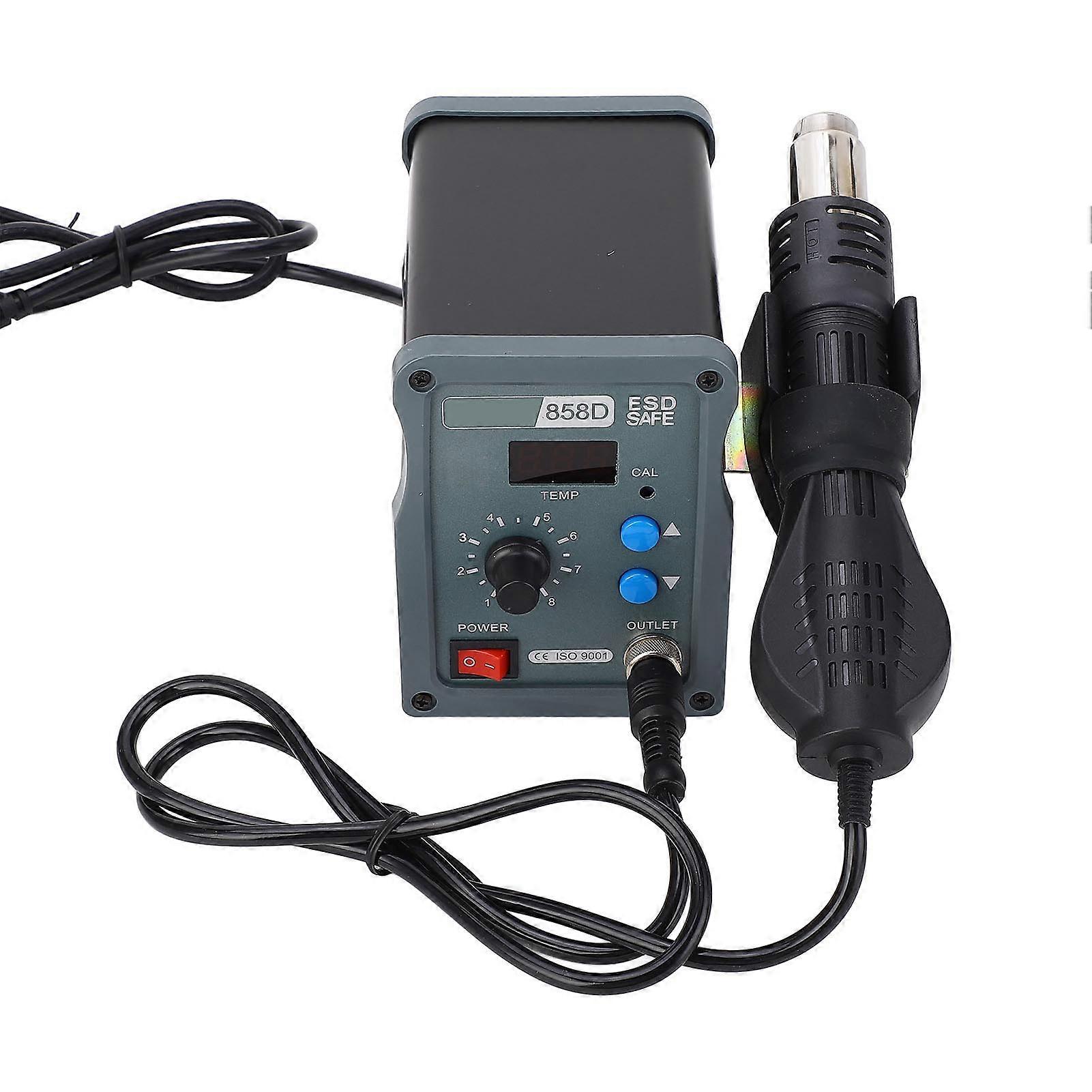 Digital Soldering Rework Station 700W Hot Air 100-450℃ EU Plug