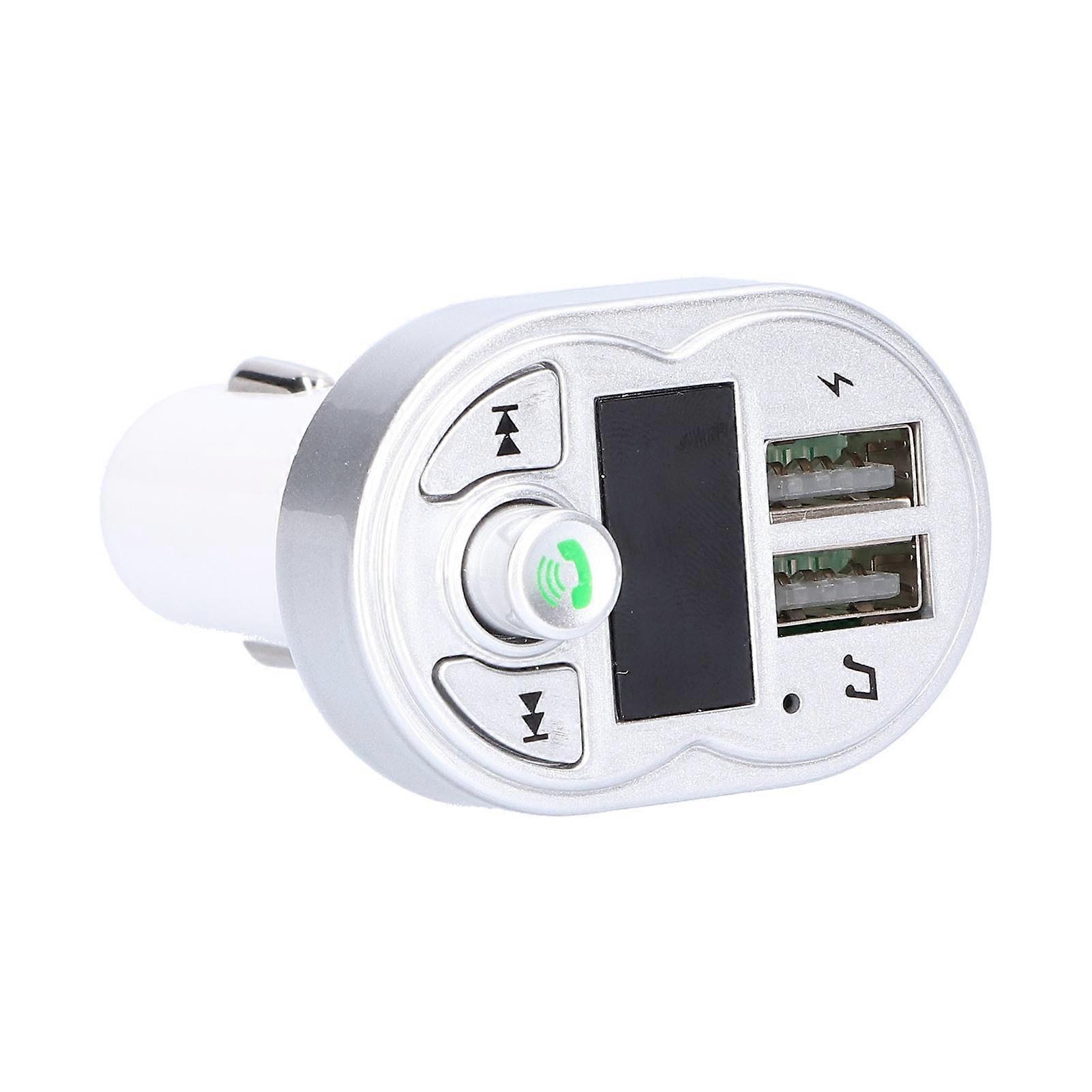 A3 Rose Gold Bluetooth FM Transmitter Car MP3 Player Dual USB