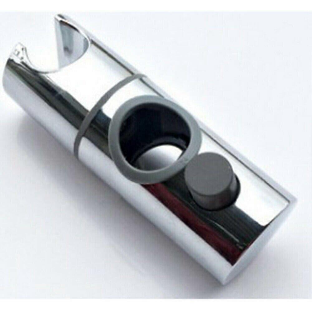 Shower Head Holder 19mm Replacement, 360 Degree Adjustable Slide Bar, ABS Chrome Plated, Riser Rail Bracket