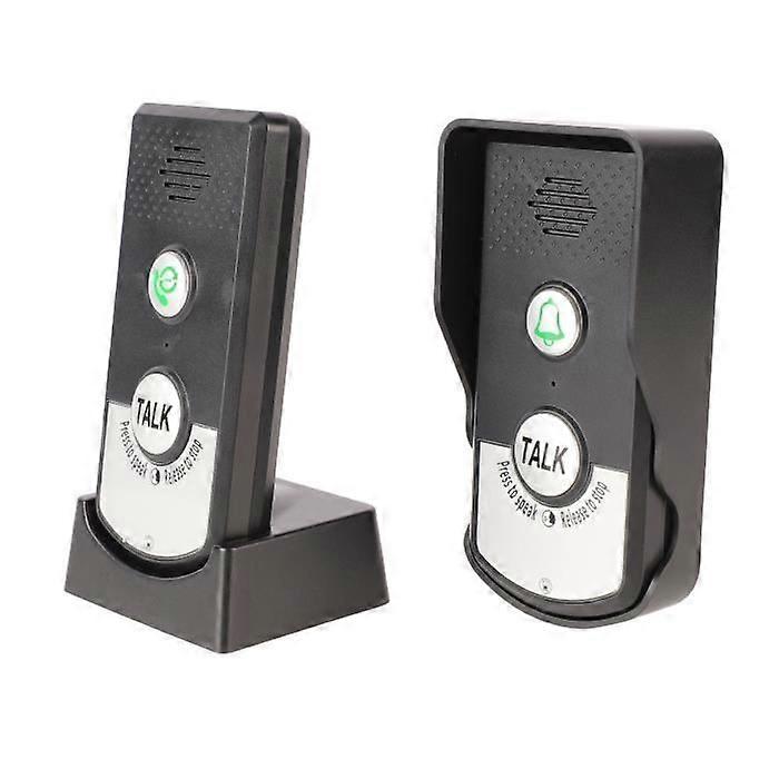 Wireless Intercom Doorbell - EJ.LIFE - Long Distance 1000m - 3 Speeds - ABS - 2000mAh Battery