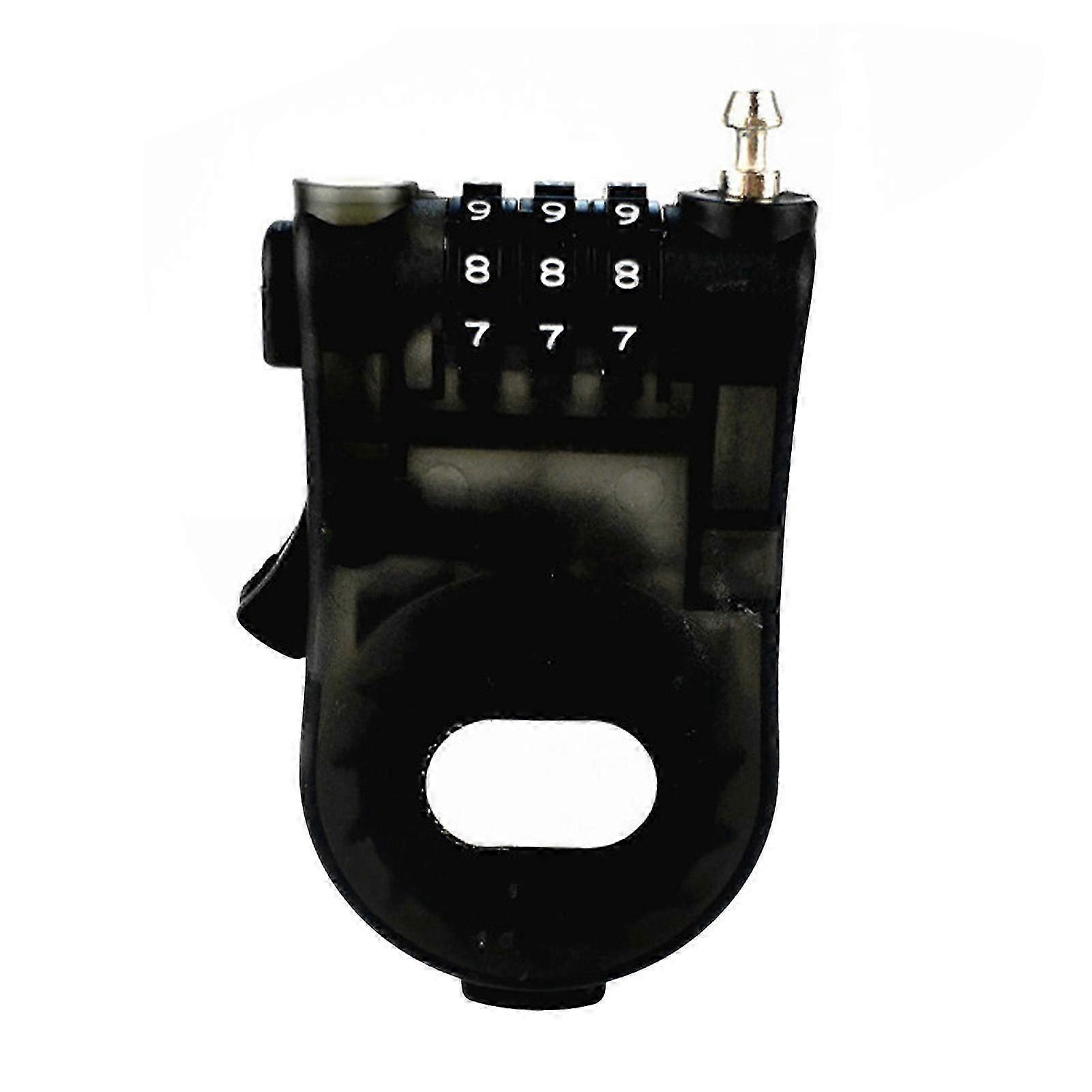 Password padlock for suitcase 1 meter wire rope combination lock