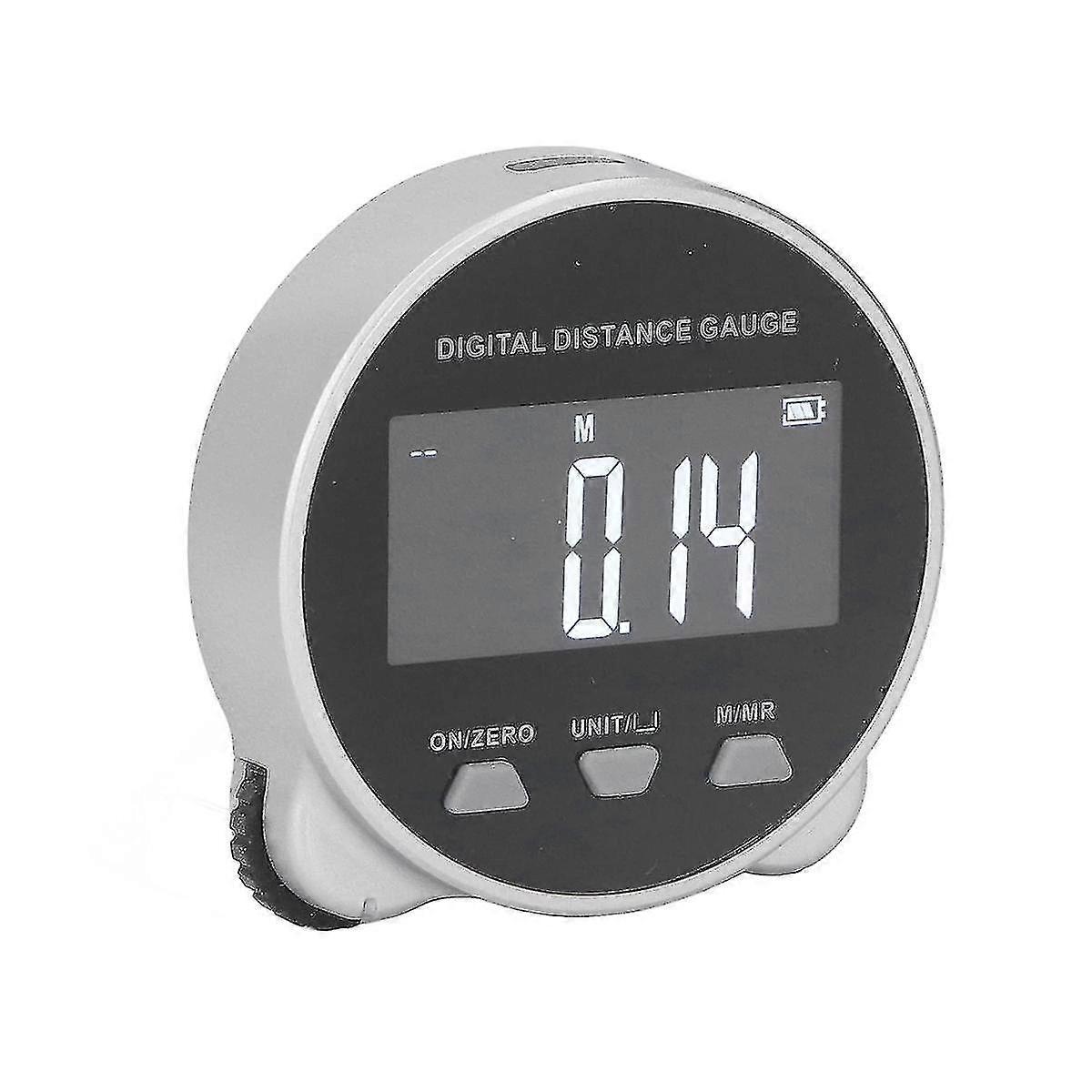 Digital Tape Measure 656Ft LCD Display High Accuracy Electronic Ruler Tool