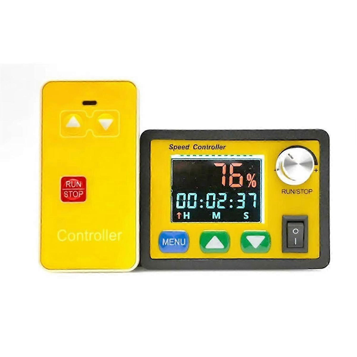 DC6-55V 30A Brush Motor Speed Controller Intelligent Digital Tachometer Timing Controller