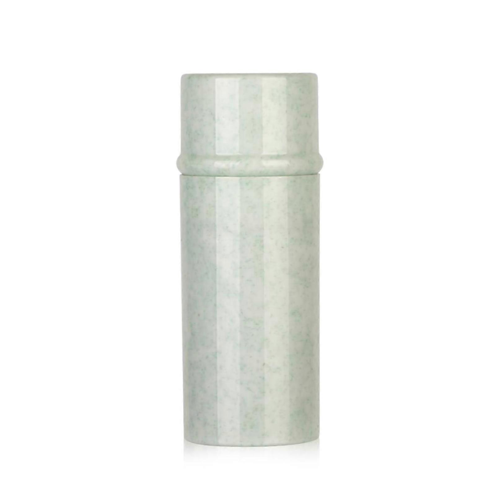 Short Marbling Makeup Foundation Brush Stretchable Handle Blusher Powder Brush Green