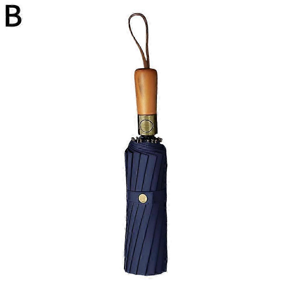 Umbrella Full-Automatic Dual-Purpose Umbrella Large Folding Umbrella 2025