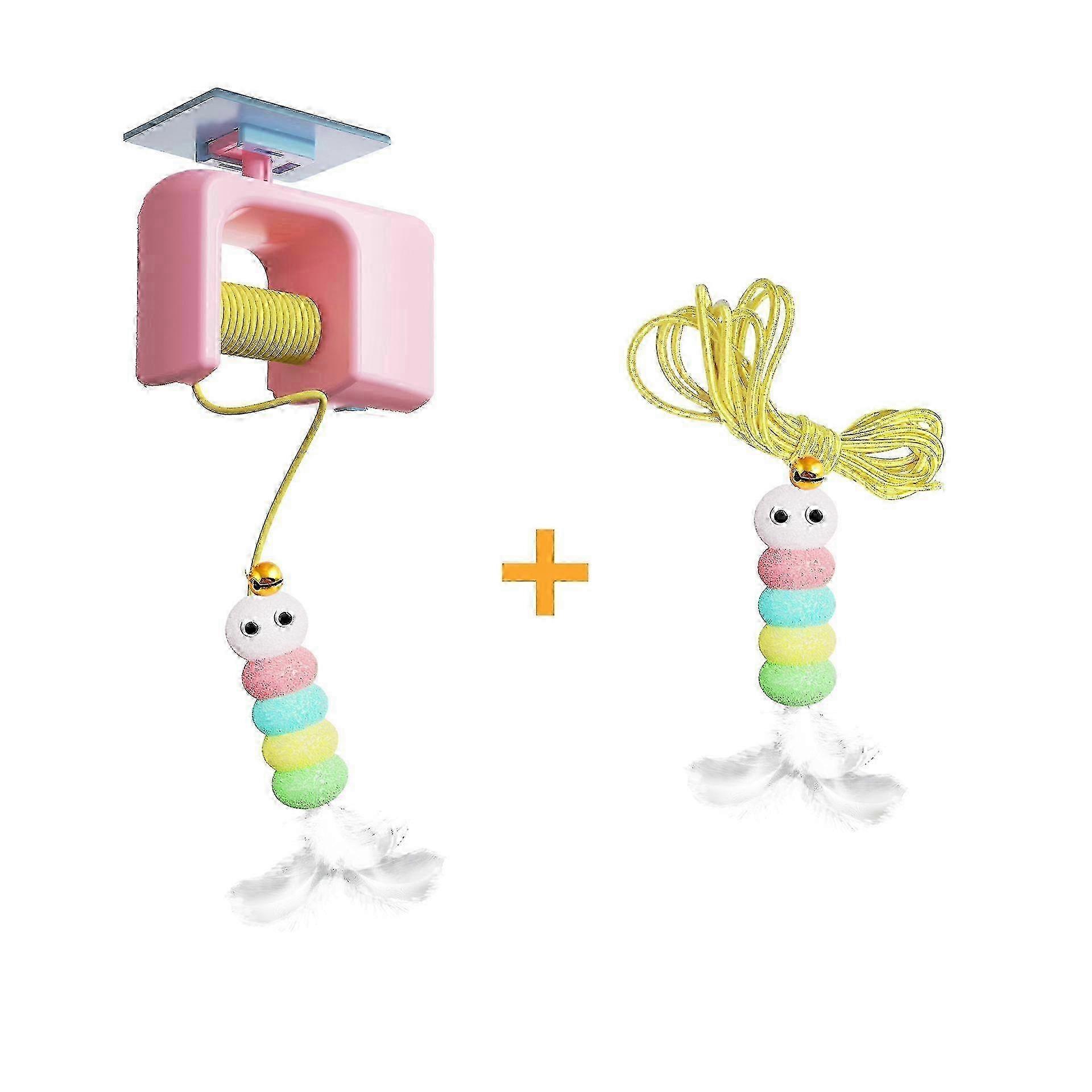 Celery Pets Autobounce USB-C Ceiling Cat Teaser, Meowvo Ceiling Cat Teaser