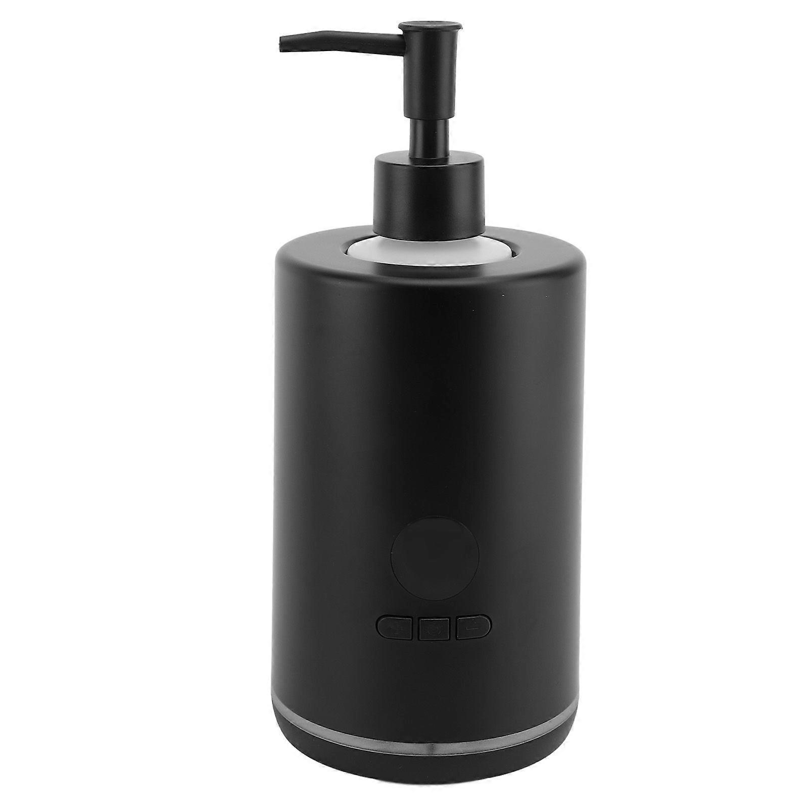 250ML Massage Oil Heater Electric Lotion Digital Heater Automatic Oil Warmer for Essential Oils and Body Lotion EU Plug Black