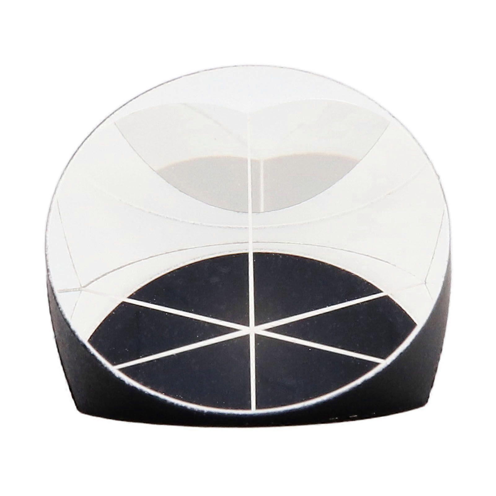 Corner Cube Prism Optical Glass Coated Polished High Accuracy 25.4mm Trihedral Retroreflector