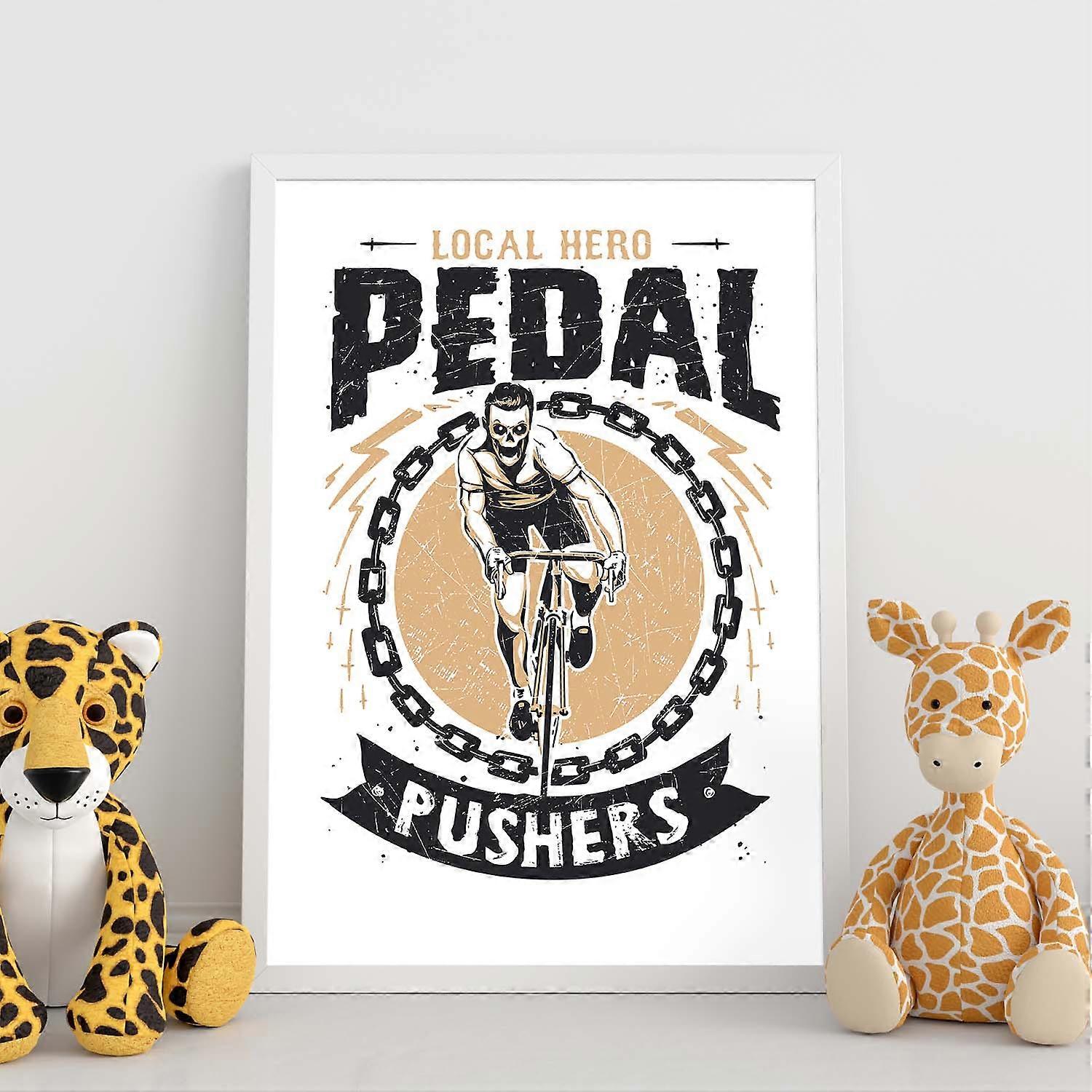 Imprimé du héros local