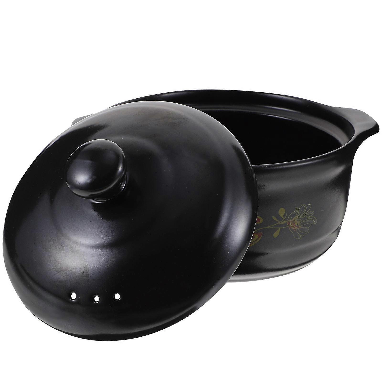 Burning Gas Ceramic Stew Pot Braised Chicken for Home Use