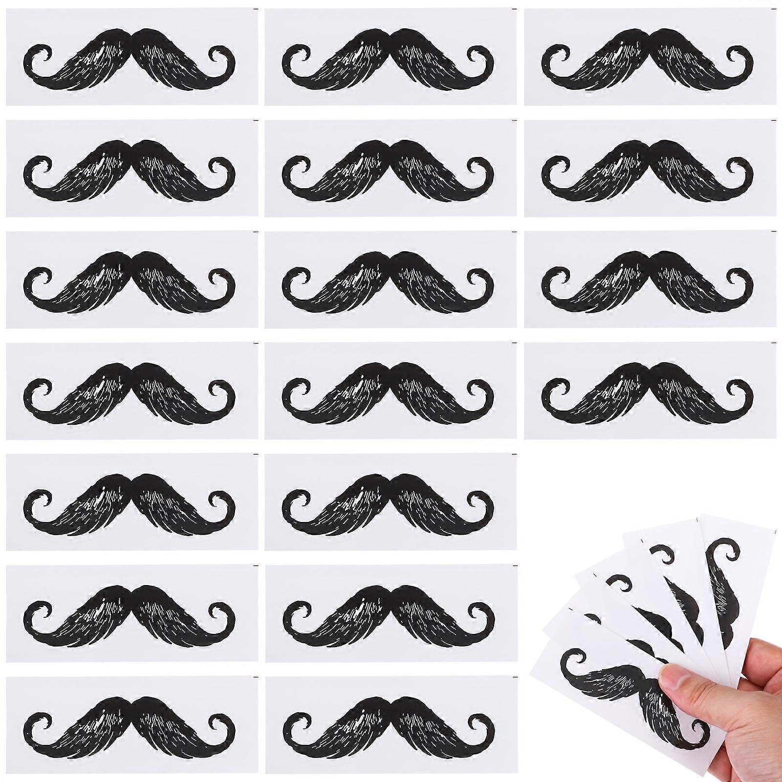Hair Removal Nose Waxing Stickers for Traveling and At Home Black Pp Material Protective 50Pcs