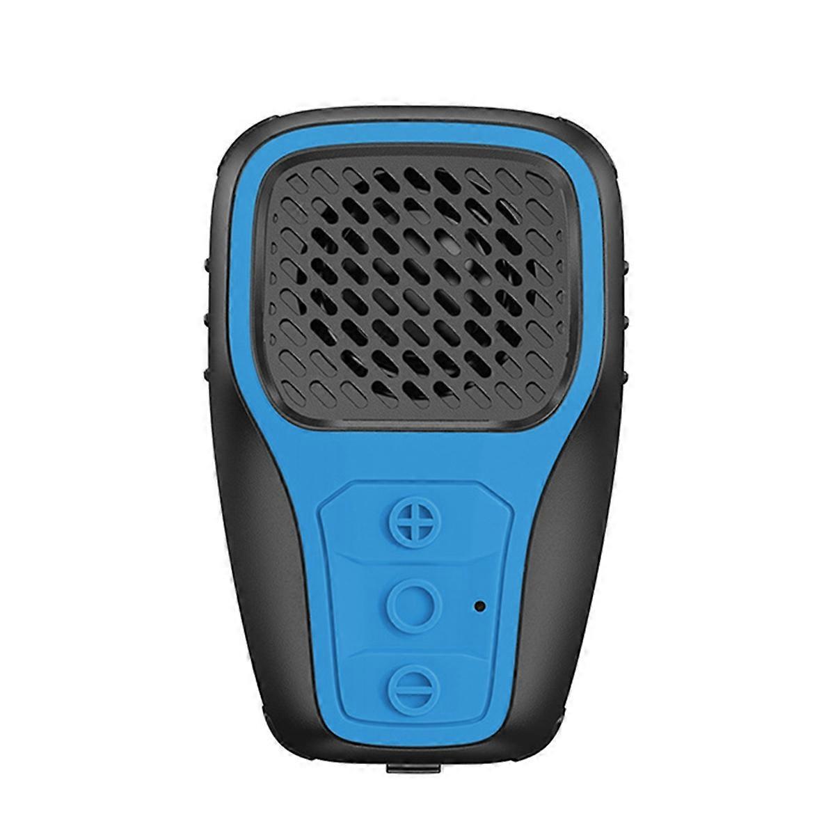 Wireless Bluetooth Speaker Wearable Mini Black+Blue