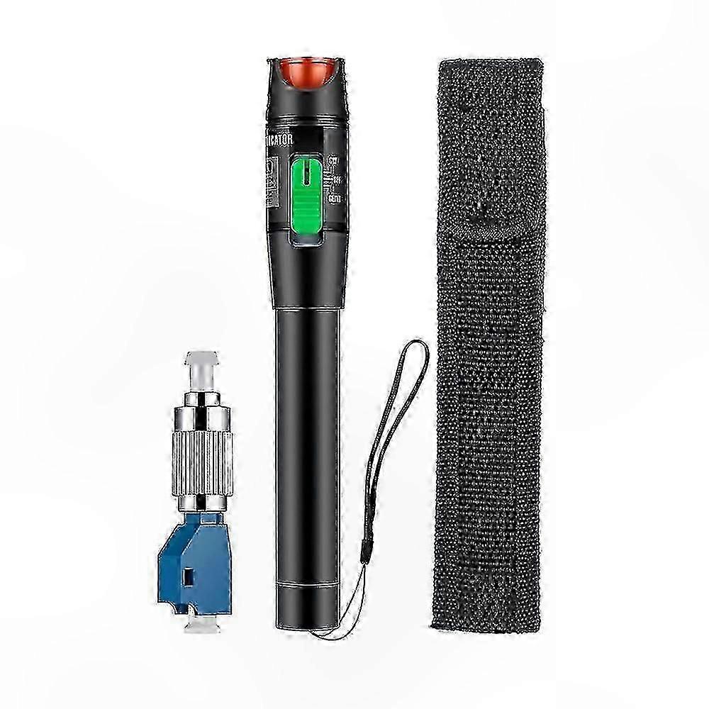 Visual Fault Locator 30mW Fiber Optic Tester with Universal Connector for 30km Range Detection