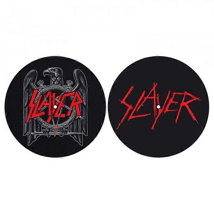 Slayer Eagle/Scratched Logo Turntable Slipmat Set