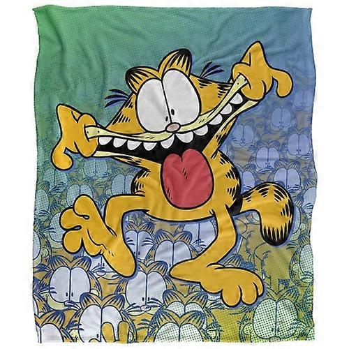 Garfield Silky Face Supersoft Blanket