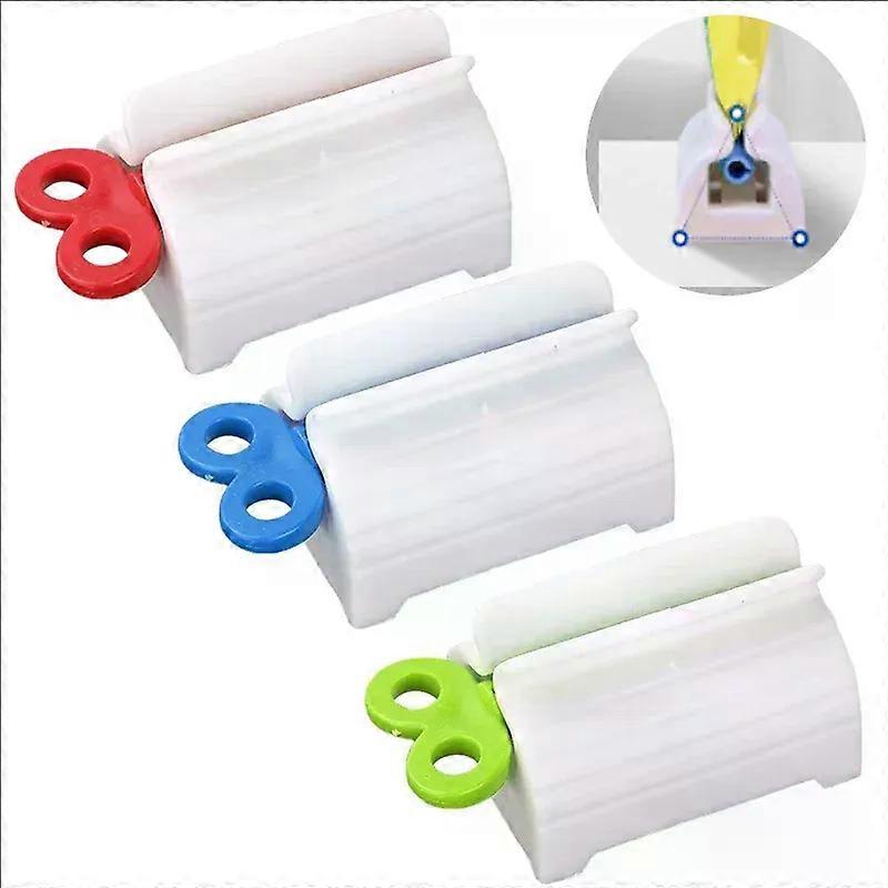 Rolling Tube Toothpaste Squeezer Toothpaste Seat Holder Stand Rotate Toothpaste Dispenser for Bathroom