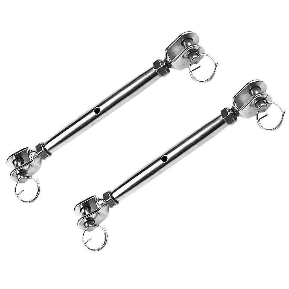 Durable Stainless Steel Turnbuckle for Wire Rope Jaw and Jaw 4Pcs Rigging Screw