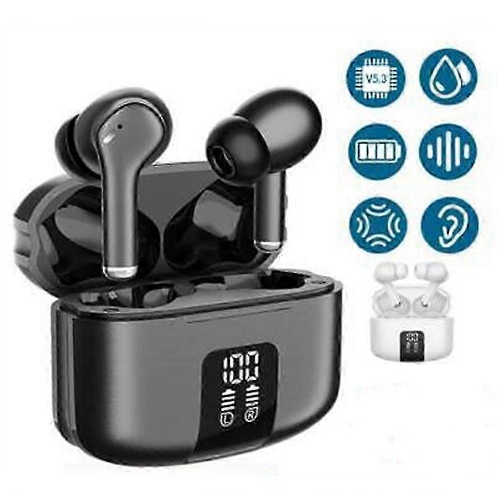 M48Pro Bluetooth Earphones with ENC Call Noise Reduction and Number Display